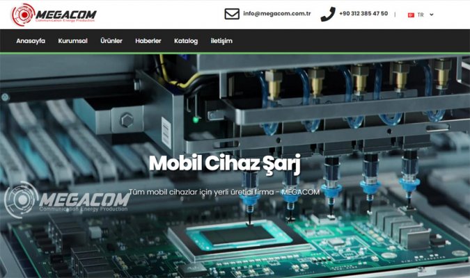 Megacom web sitemiz yayın hayatına başladı.